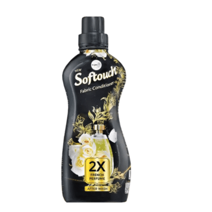 Softouch Fabric Conditioner - Black 2x French Perfume (Black) - 800ml.